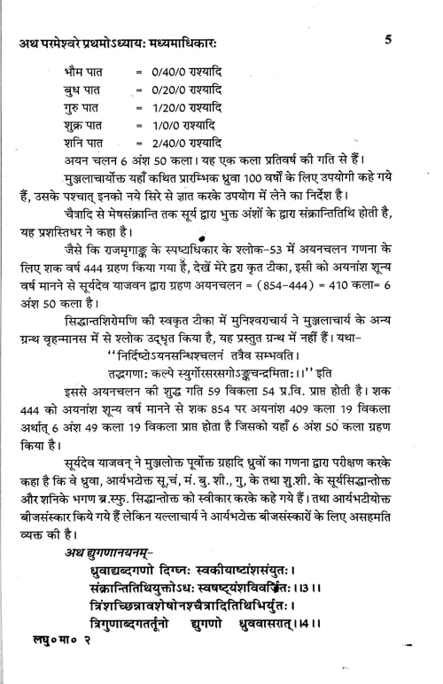 Laghumanas (Siddhantajyotish)